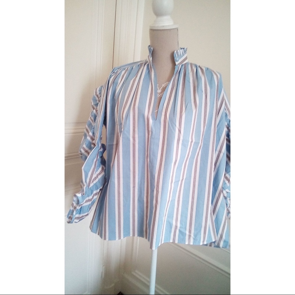 COPY - Maje lavia Blue
Oversized ruffle shirt